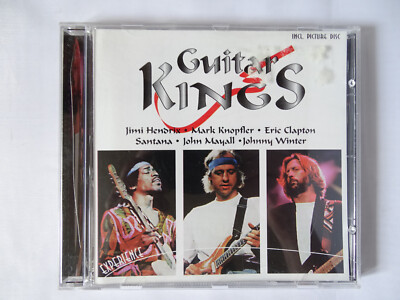 CD Guitar Kings Santana, Booze Brothers, John Mayall, Jimi Hendrix, Tony Joe ..