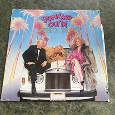 DOWN AND OUT IN BEVERLY HILLS 1986 Vinyl 33rpm LP - Original Motion Picture  
