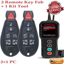 2 Remote Car Key Fob For 2008-2020 Dodge Grand Caravan Chrysler Towncountry 2 Remote Car Key Fob For 2008-2020 Dodge Grand Caravan Chrysler Towncountry
