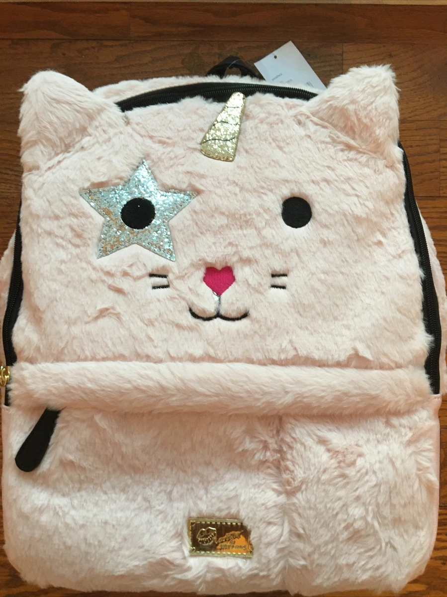 Luv Betsey Johnson Large Kitsch Unicorn Backpack Faux Fur Sparkle OS Betsey Johnson | Bags | Luv Betsey Johnson Lbrylie Kitsch  main image 3