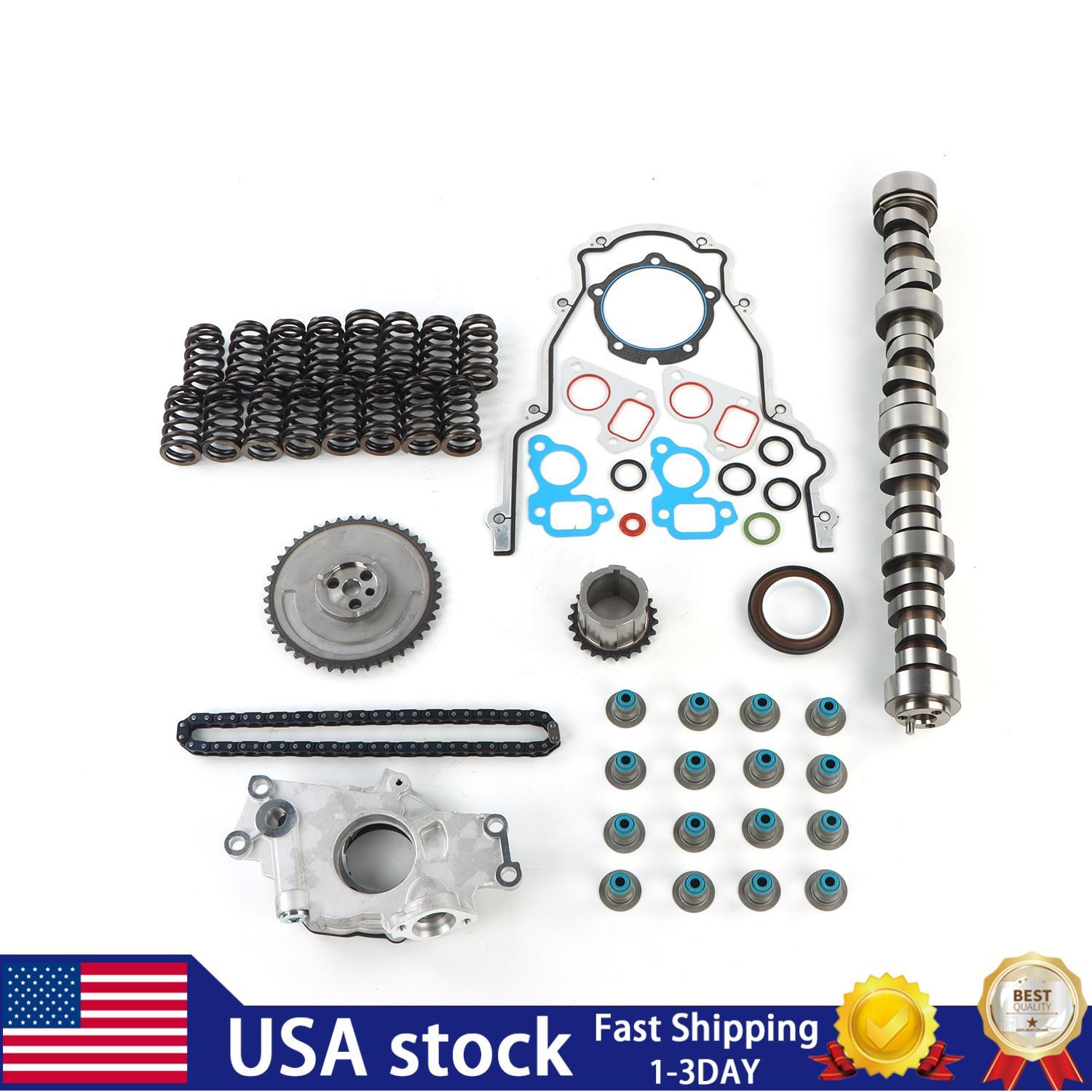 Stage 2 Cam Kit Springs & Timing Chain Kit &Oil Pump E1840P For GM Chevy LS NEW