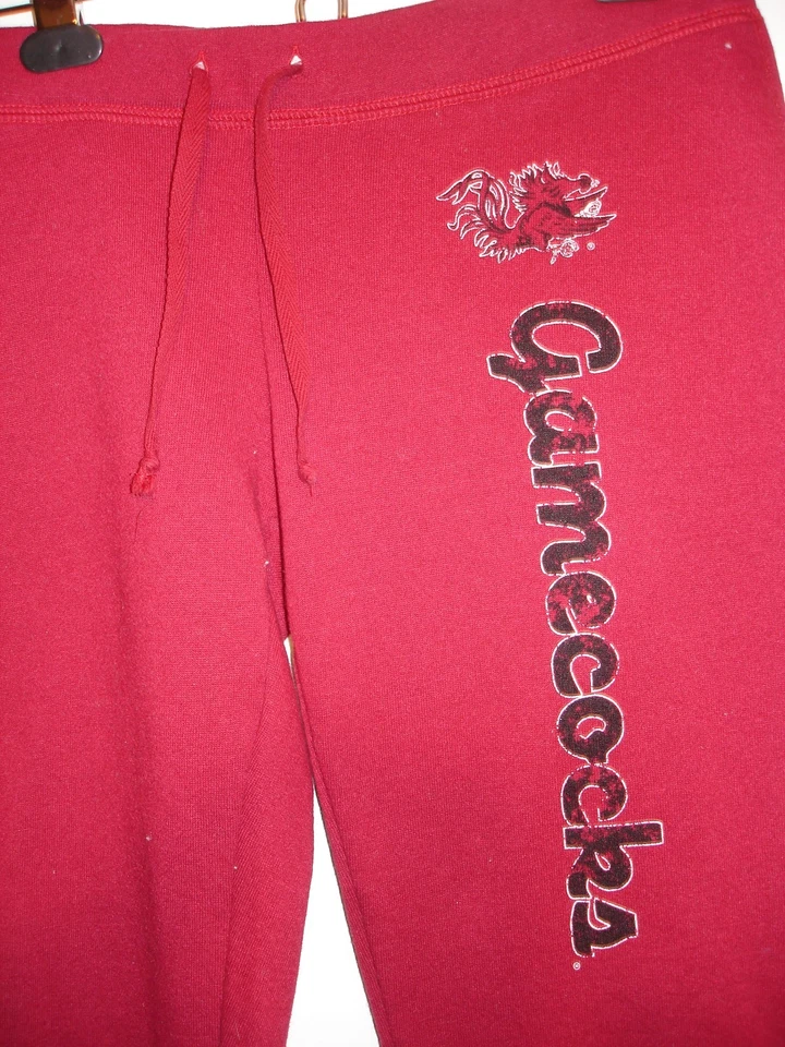 Pantalones deportivos South Carolina Gamecocks Youth L rojos con logotipo serigrafiado NUEVO Foto 2 de 2