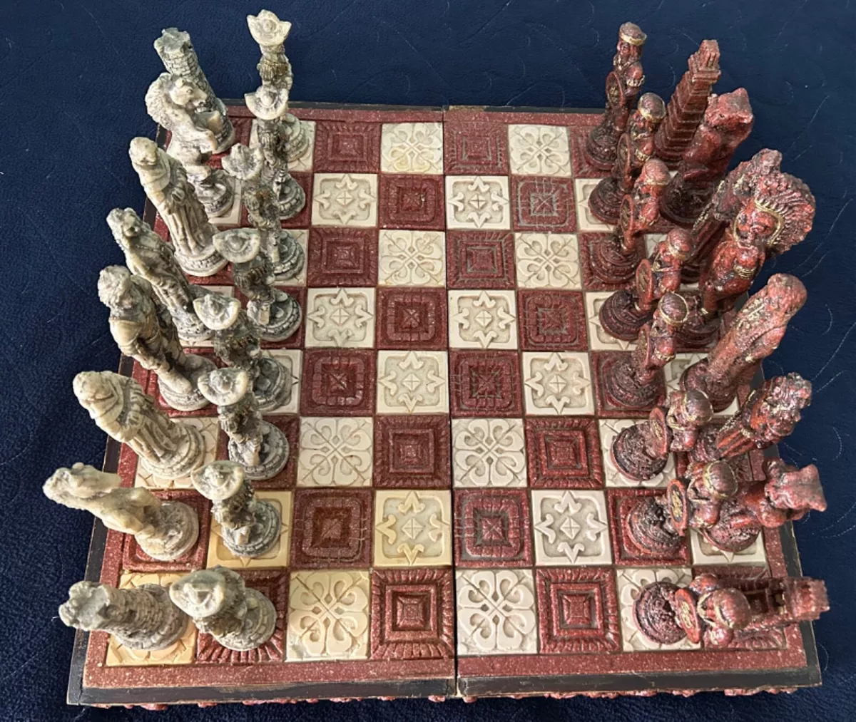 Wood Resin Chess Set