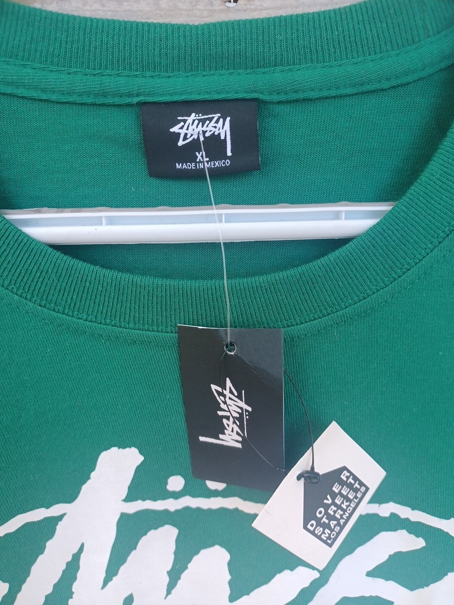 Stussy World Tour Tee Dark Green (Size XL) #0037 | eBay