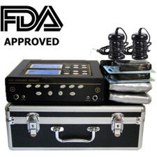 FDA Dual User Foot Bath Spa Machine Ionic Detox Cell Cleanse w/LCD 5 Modes Belts