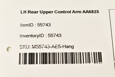 15-17 Volkswagen Golf Mk7 GTI 4dr RH Right Rear Control Arm for 