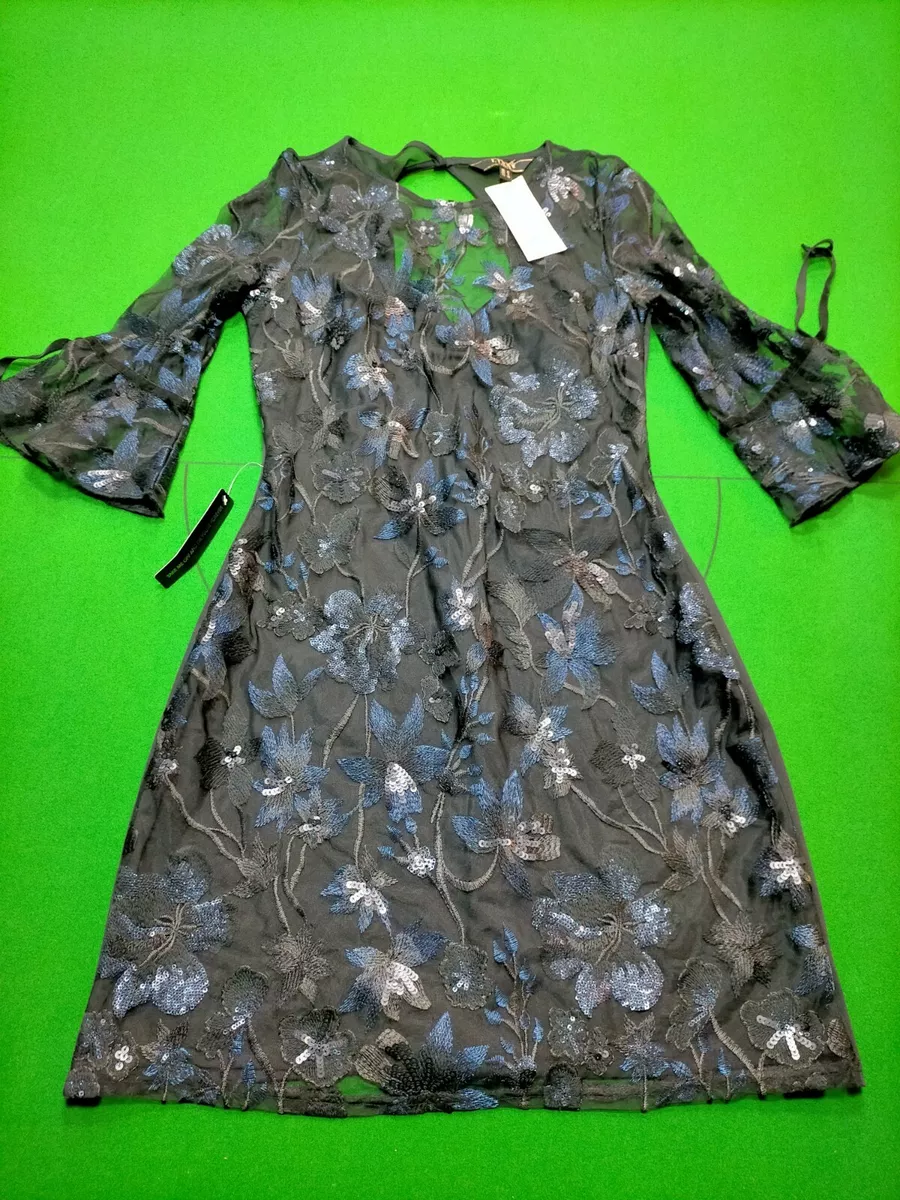 Lipsy blue cheap sequin dress