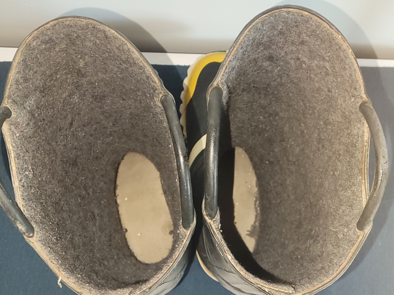 Servus Firefighter Rubber Boots Size 9 Medium 10 Wide Width Steel Toe