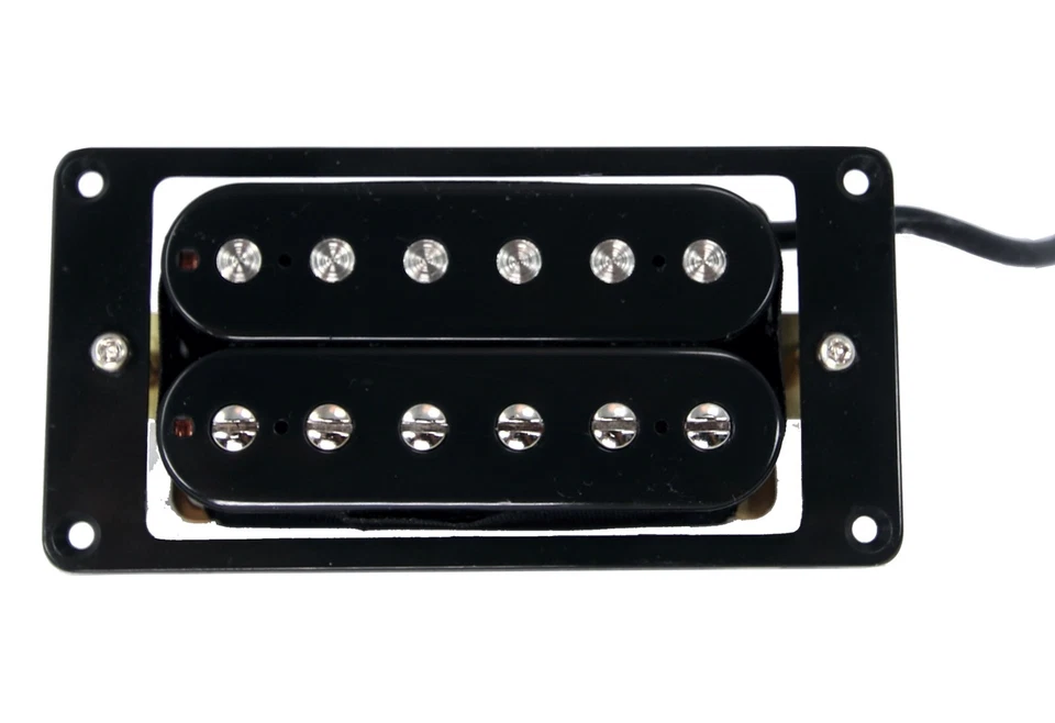 Conjunto Humbucker poste aberto de alta saída 8.4k 16K cerâmica 081060BK - Imagem 2 de 4