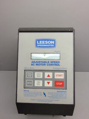 Leeson Speedmaster AC Motor Control  17495.00
