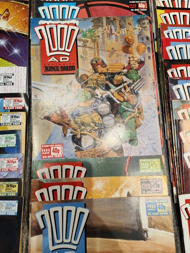 2000AD Dredd Comic Issue prog 600 to 699 Complete set x100 Comics Vintage Joblot - Picture 14 of 24