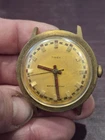 Timex Vintage 1970s Gold-Tone Analog Manual Wind Water Resistant 34mm