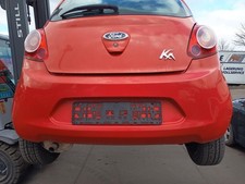 Ford KA RU8 original Stoßstange Fänger hinten Heck Sunriserot Bj 2010