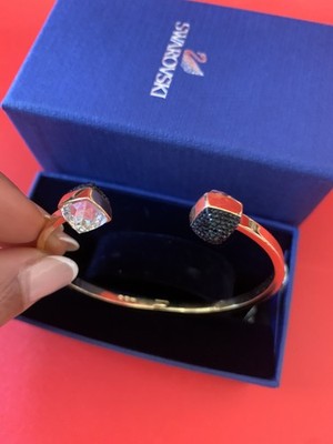 Original Swarovski Glance Armband, rosevergoldet, Gr. M 