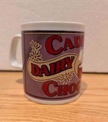 Cadburys Dairy Milch Schokolade Kaffeebecher Teetasse Vintage Retro Kilncraft Becher Tasse