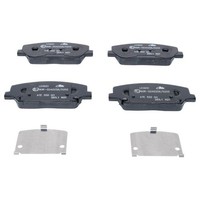 1X Ceramic Bremsbelagsatz, Scheibenbremse ATE 13.0470-5651.2 FüR Hyundai KIA