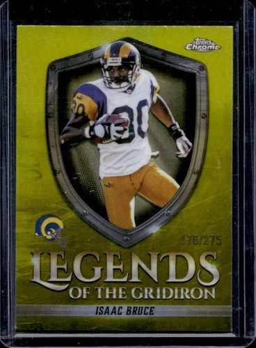 2025 Topps Chrome Isaac Bruce Yellow Refractor (RAW)