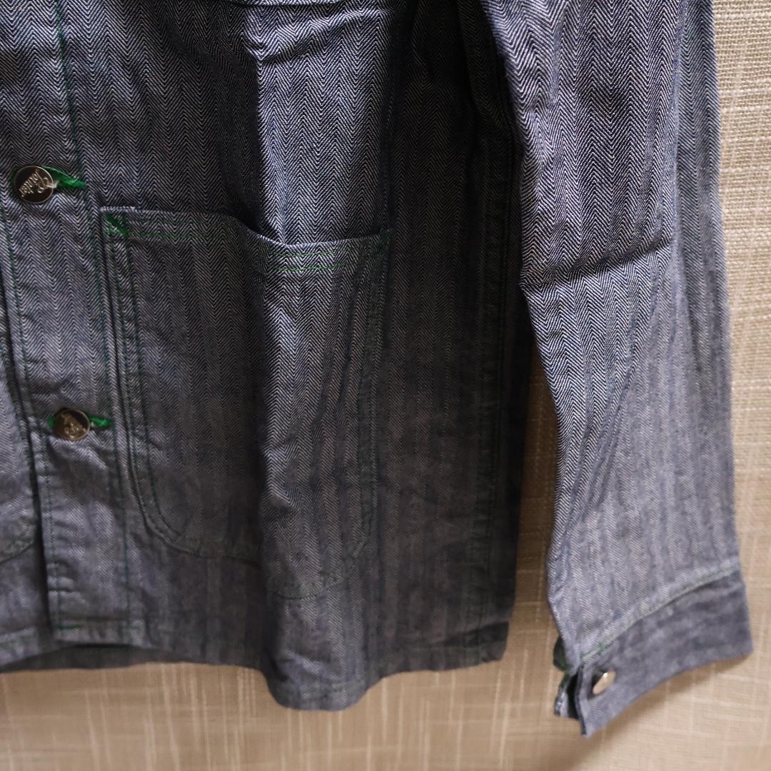 POINTER BRAND Black Label Herringbone Coverall M … - image 4