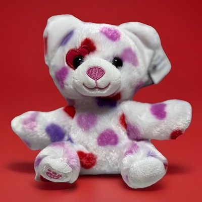 Build A Bear Valentine Kitty B Mine Mini Bean Smallfry White Red Pink Purple BAB