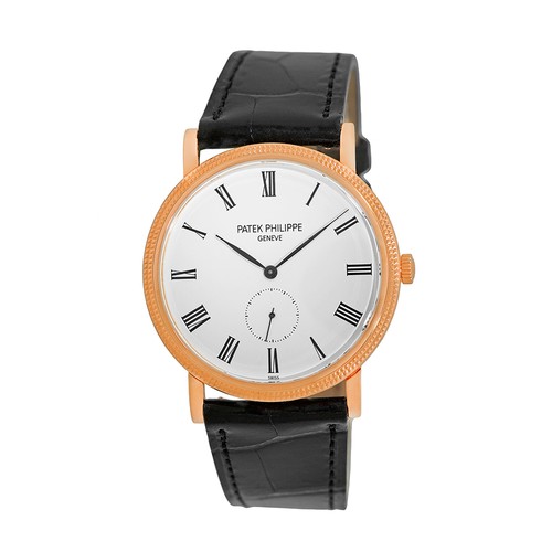 PATEK PHILIPPE 18K Rose Gold 36mm Calatrava Ref # 5119 Warranty Box MINTY