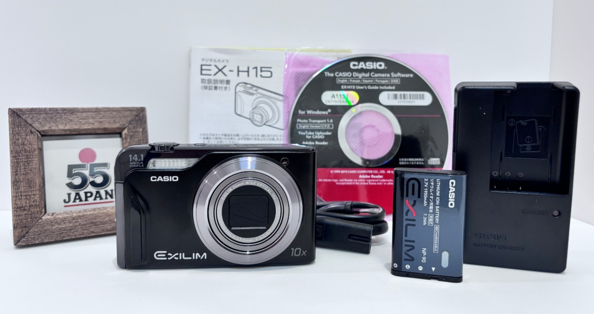 CASIO EXILIM EX-H15 Casio Exilim EX-H15 Digital Camera EX-H15BK