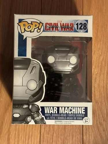 Funko Pop! Marvel Captain America Civil War: War Machine #128