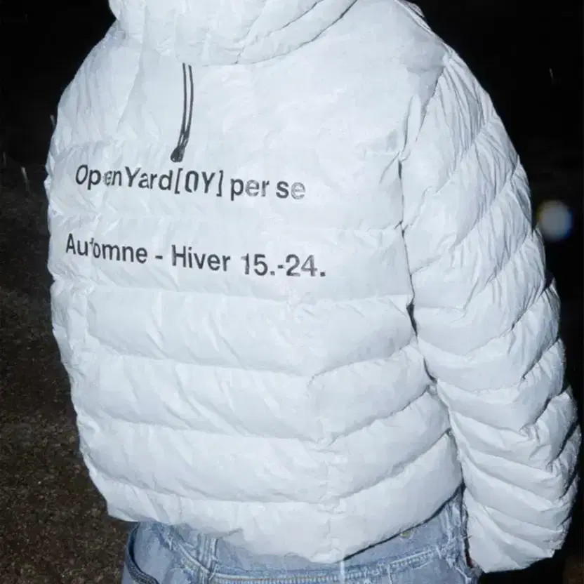 Oway Open Yard Lightweight Padding Jacket Gray L … - image 2