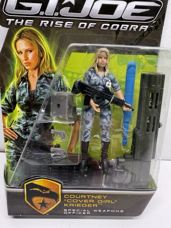 Gi Joe Rise of Cobra Courtney Cubierta Niña Guerrero Armas Especiales Oficial Foto 2 de 4