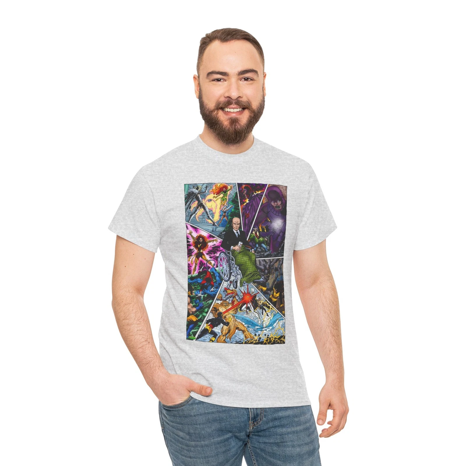 Professor X T-Shirt - John Byrne Art - X-Men, Charles Xavier - Marvel Comics