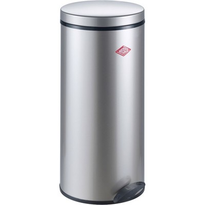 Wesco Mülleimer 22L Gastro 127 Typ 127531-11 silber Fußpedal Abfallbehälter Büro