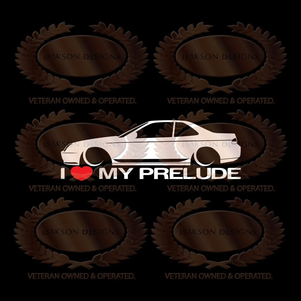 Evergreen Kings OK Decals – Reverse Window Stickers For Honda Accord Prelude Civic CRX Si EG EF, 2"x1", JDM Matte Vinyl