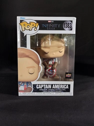 Upper Deck Exclusive Marvel (Captain America) Funko Pop! #1383