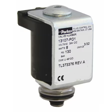 Parker T2b Valve Coil, 24Vdc, 1/4