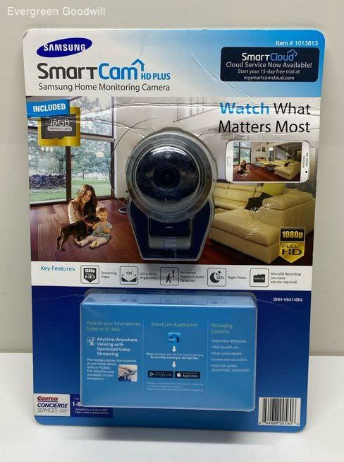 Samsung Smart Cam HD Plus Home Monitoring Camera Sealed