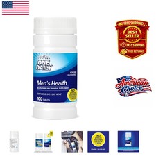 Complete Daily Multivitamin for Men - 100 Gluten-Free Tablets with Key Nutrients