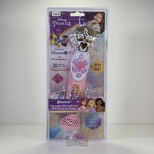 iHome Disney Princess Rechargeable Bluetooth Karaoke Microphone Lights w/ Music