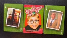 Swap Playing Cards   A CHRISTMAS STORY   Leg Lamp    Lot of 2 Cards   Set B
