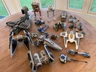 Lego Star Wars Lot of 15 Mandolorian TIE Sith Starfighter Built Ships