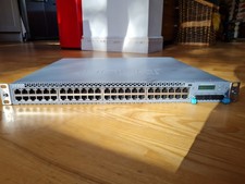 Juniper EX4300-48P Managed Network Switch with 48 PoE+ Ports and 1 x 1100W PSU