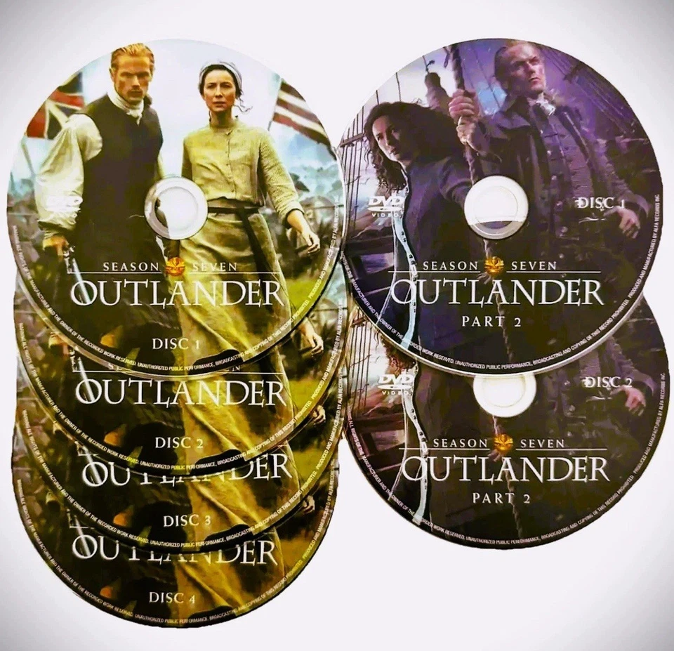 OUTLANDER - Season 7 (6 Discs) - DVD (Factory Sealed) Brand NEW! Fast & Free Pp - Image 3 of 4