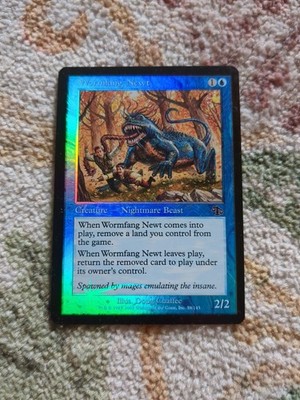 Foil Wormfang Newt - Judgment - Magic: The Gathering - MTG
