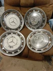Mercedes-Benz W123 S123 240D 53kW 1977 Original R14 wheel hub cap covers set