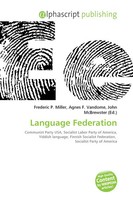 Frederic P. Miller (U. A.) | Language Federation | Taschenbuch | Englisch (2026)