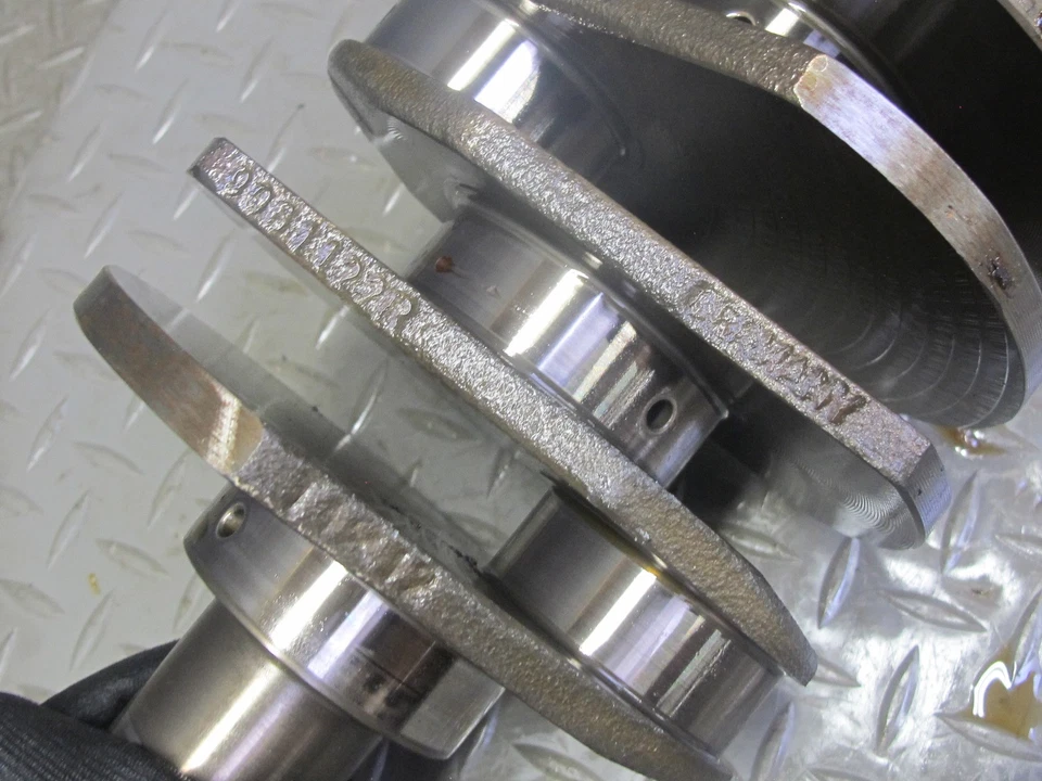 Cigüeñal motor Porsche 911 996 2002-2005 3,6 L M96.03 tracción trasera con estuche de cojinetes Foto 3 de 4