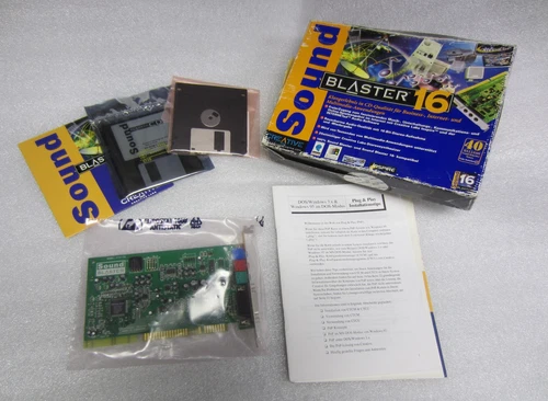 SOUNDKARTE ISA CREATIVE CT4170 SOUND BLASTER VIBRA16 WavEffects 16-BIT ISA