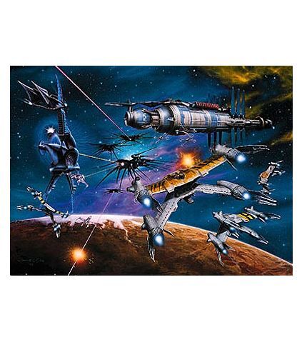 Babylon 5 - War Without End Lithograph - Afbeelding 1 van 1