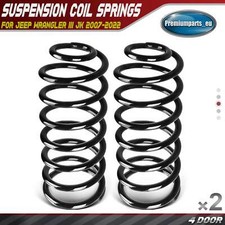 2x Coil Springs Rear Suspension for Jeep Wrangler III JK 07-10 68004460AA 4door