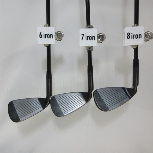 Ping Iron Set G710 Regular ALTA DISTANZA BLACK 40 6 Pieces Dot Color White - Picture 9 of 12