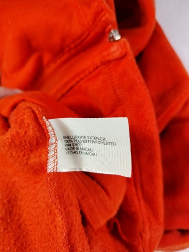 St Johns Bay Fleece Jacket Mens Medium Red Gorpcore Outdoors Hiking Cabincore - Picture 4 of 10