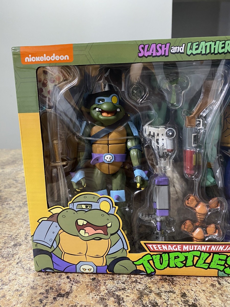 NECA TMNT スラッシュ Amazon.com: NECA - Figurine TMNT - Slash 18cm